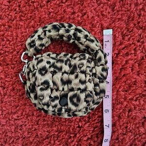 Leopard Print Mini Cloud Bag